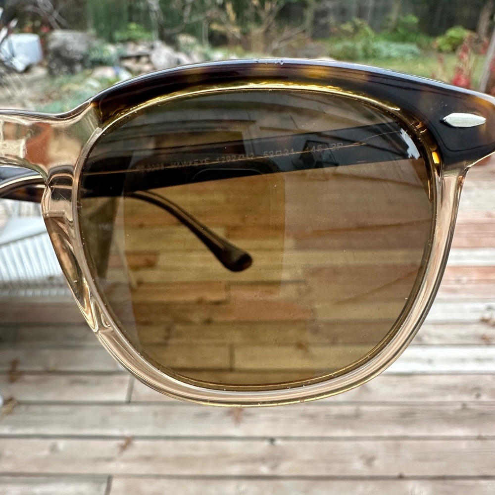 Ray-Ban Hawkeye Polarized Sunglasses with case - Picture 8 of 9